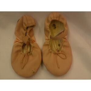 Dance Ballet  Shoes Generic  Pink 1M Big Kid Full Sole Leather